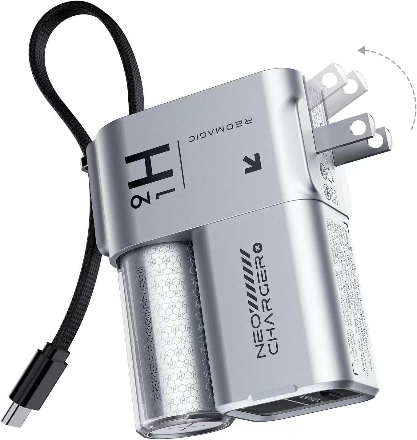 RedMagic Go 3-in-1 power bank 5000mAh with 65W fast charging