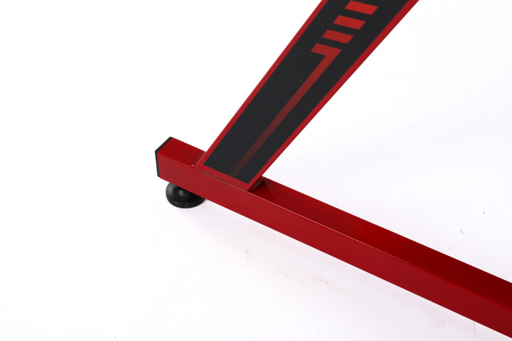 ASA ROYAL Gaming and Office Desk in Red and Black Sleek Design