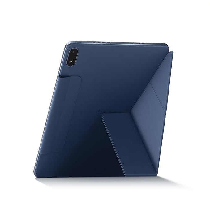 OnePlus Pad 3 Folio Case Blue Protective Tablet Cover