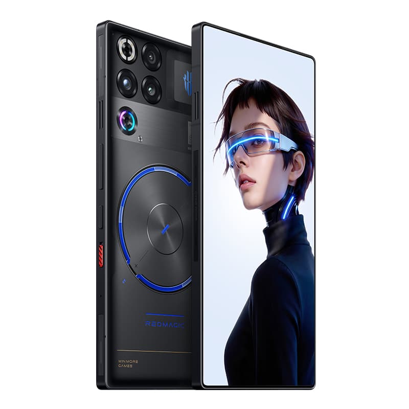 REDMAGIC 11S Pro gaming phone in Nightfreeze color showcasing the premium rear design and advanced full-screen display.