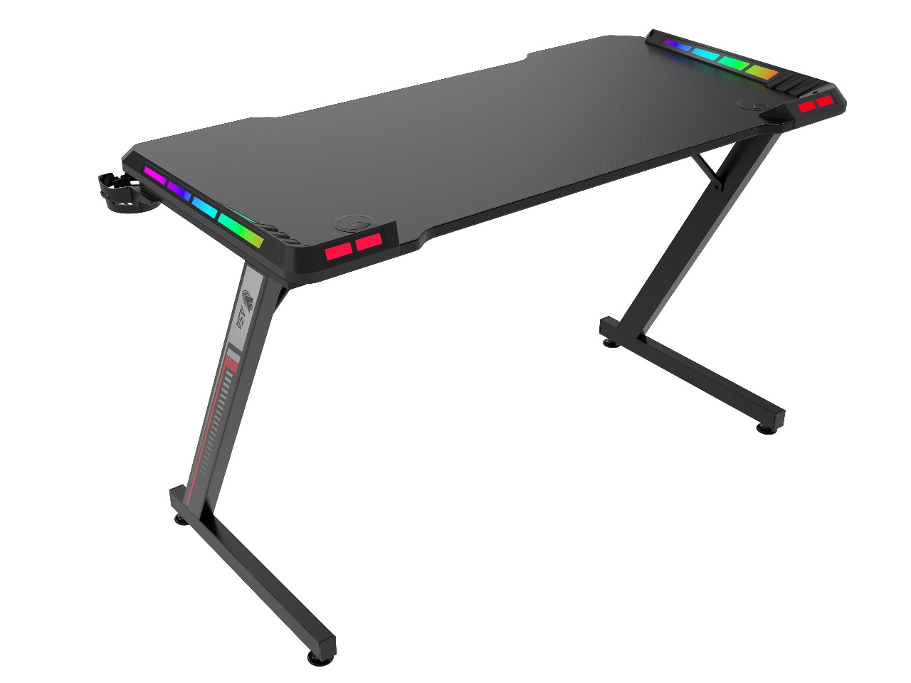 ASA Bright Gaming Desk with LED Lighting and Smart Control