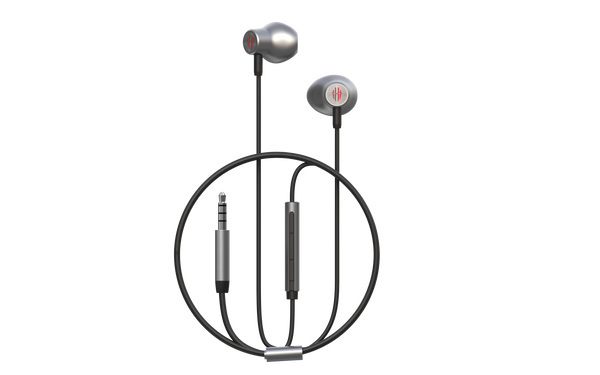 Red Magic wired gaming earphones with 3.5mm jack for immersive audio