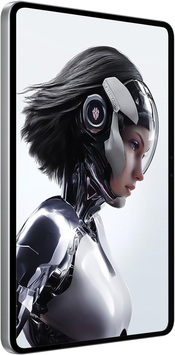 Red Magic Astra Gaming Tablet Starfrost edition with gaming finger sleeves