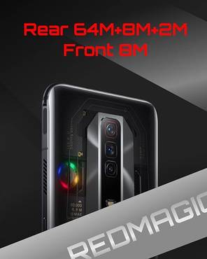 ZTE Nubia RedMagic 7 Supernova Black gaming smartphone 18GB RAM 256GB storage global version