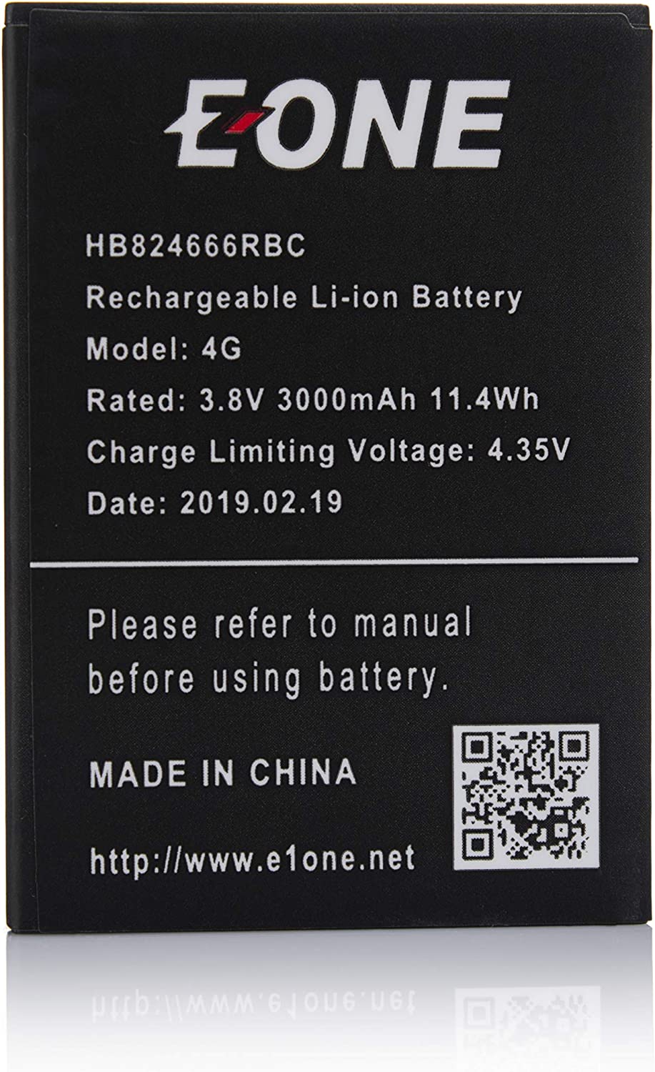 Replacement lithium ion battery HB824666RBC for Huawei E5577 4G router 3000mAh EONE