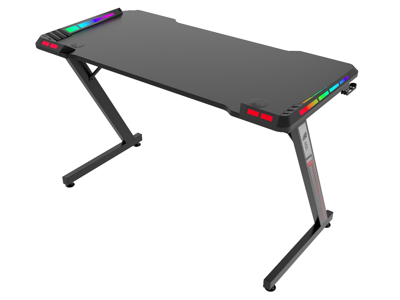 ASA Bright Gaming Desk with LED Lighting and Smart Control