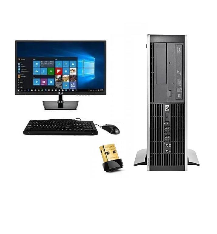 كمبيوتر مكتبي اتش بي HP 8300 مجدد متكامل - كور i5 مع شاشة 19 بوصة