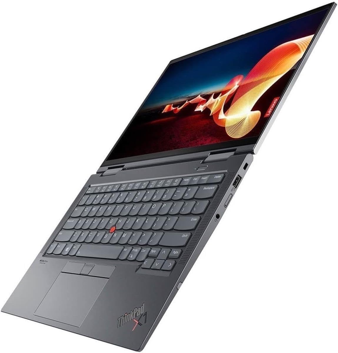 Refurbished Lenovo X1 Yoga Gen 2 touch screen laptop Core i7 front view