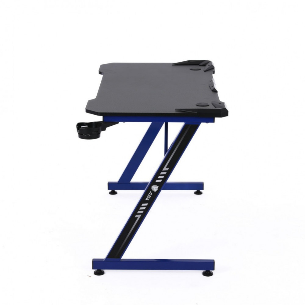 ASA Royal gaming and office desk in blue color for setup optimization