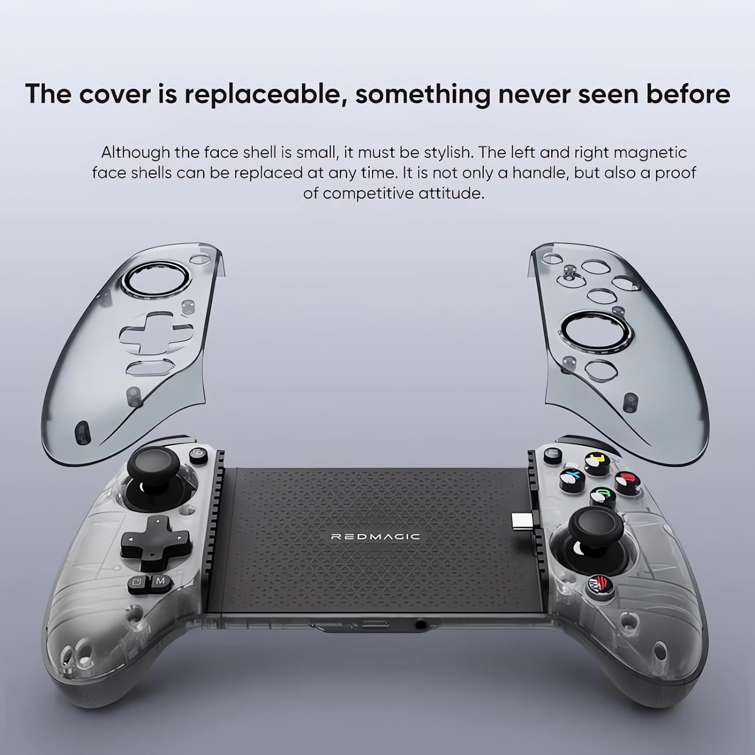 Black Redmagic Shadow Blade Gamepad 2 mobile gaming controller