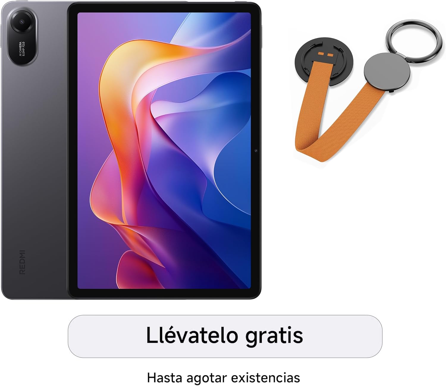 Xiaomi Redmi Pad 2 cellular tablet in graphite gray with 256GB storage