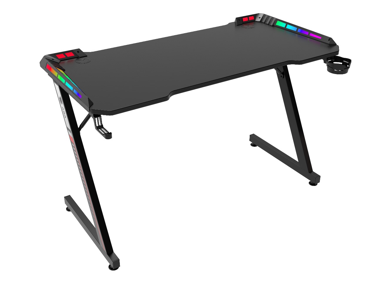 ASA Bright Gaming Desk with LED Lighting and Smart Control