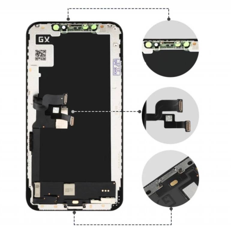 iPhone X OLED GX replacement screen high resolution true color professional repair part