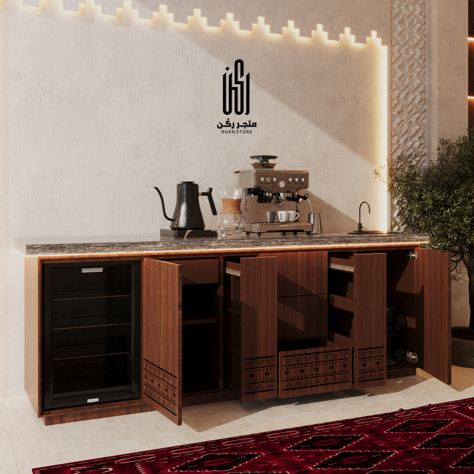 بار قهوة سدو نخبة - موديل RK303