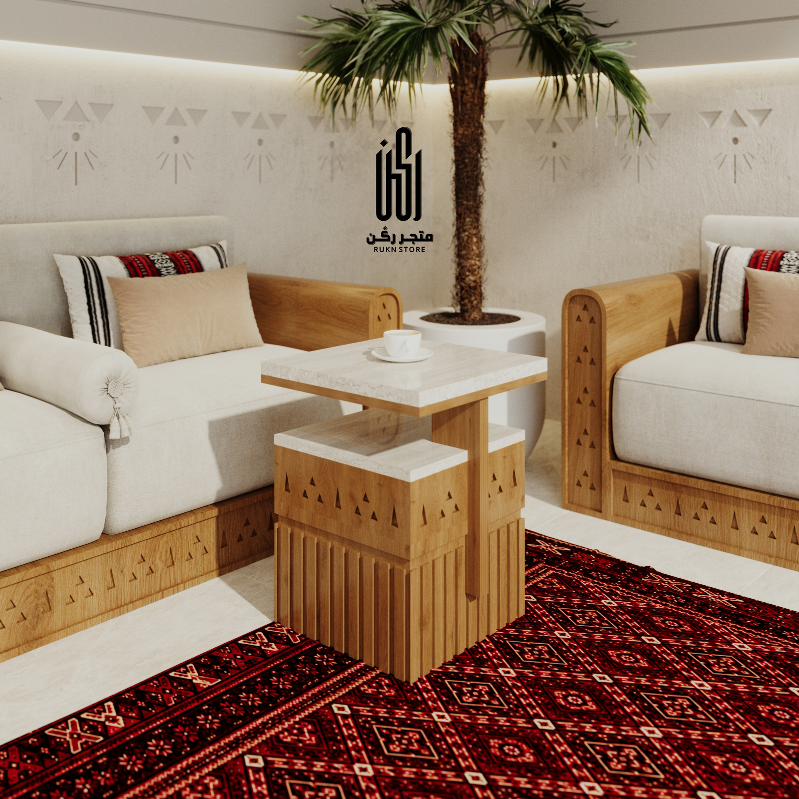 طاولة خدمة نجدي - موديل TS304