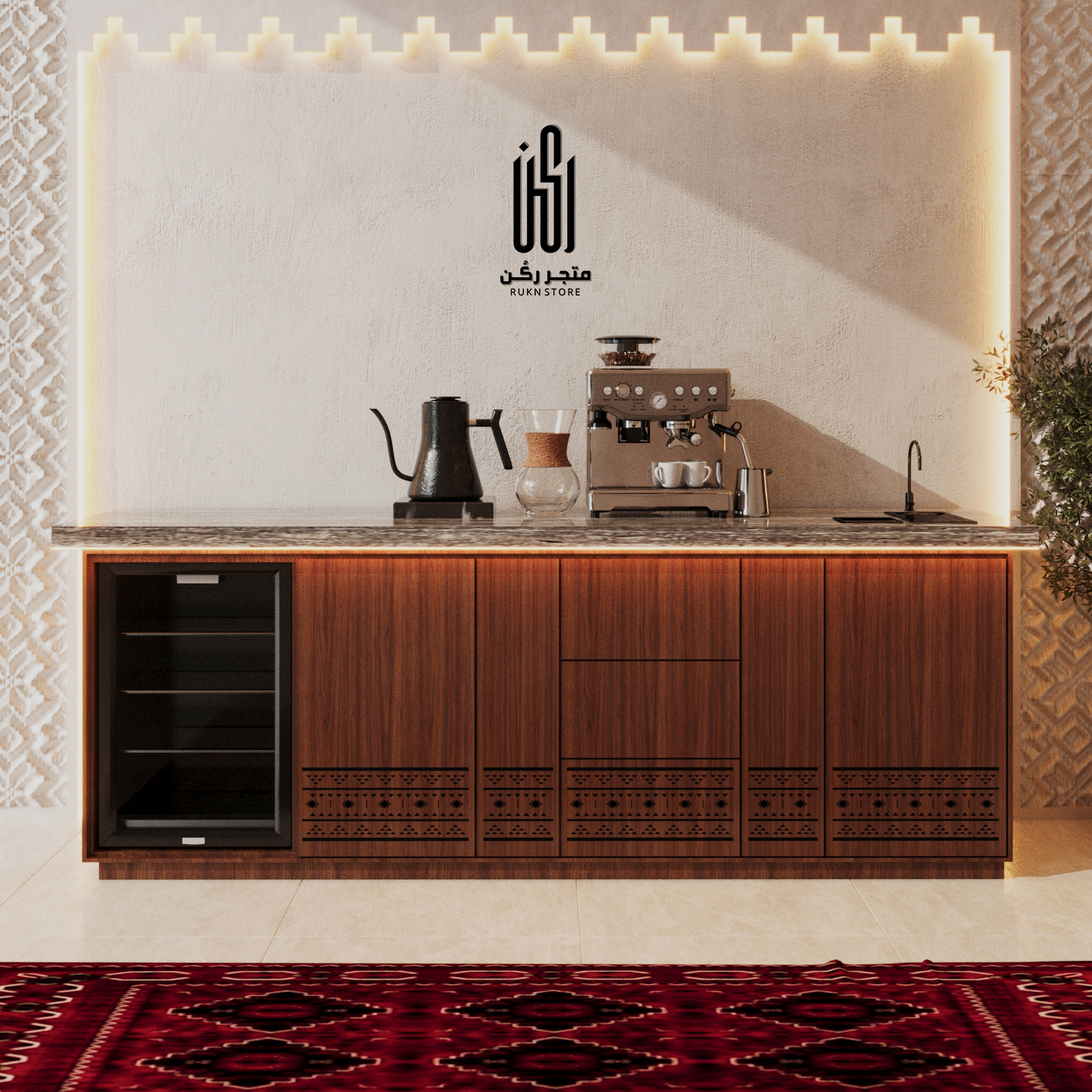 بار قهوة سدو نخبة - موديل RK303