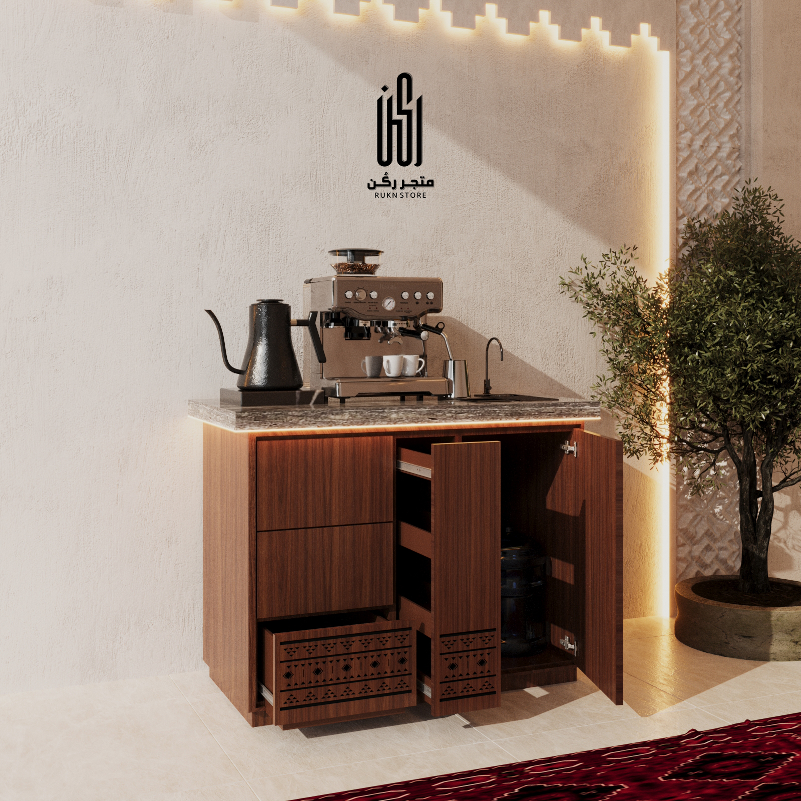 كورنر كوفي سدو - موديل RK303