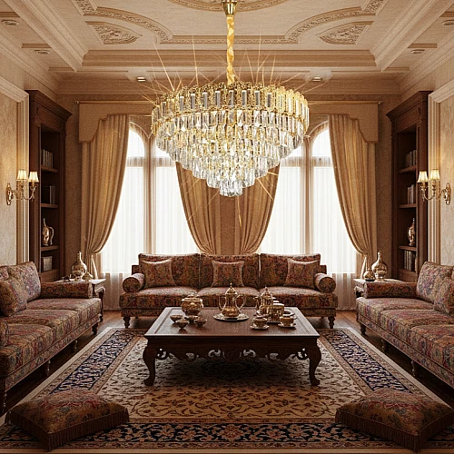  علاقي مودرن ذهبيE14*15 