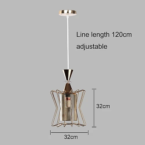  علاقي مفرد ذهبي E27*1L 