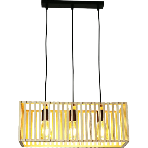  علاقي خشبي E27*3L 