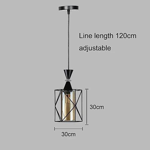  علاقي مفرد اسود E27*1L 
