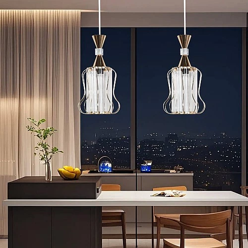  علاقي مودرن ذهبي E27*1 