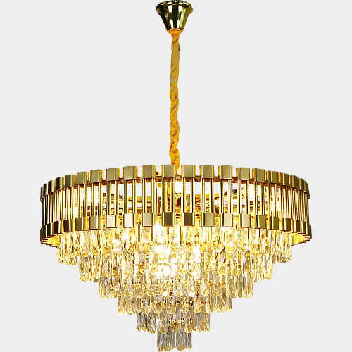  نجف مودرن ذهبي قطر 80 سم E14*15L 