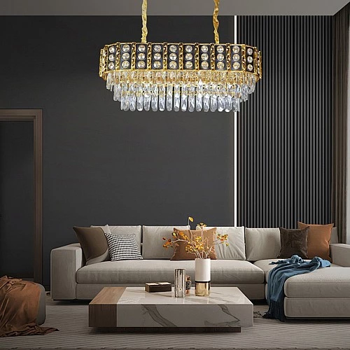  علاقي مودرن ذهبي E14*10 مقاس 800*300 ملم 