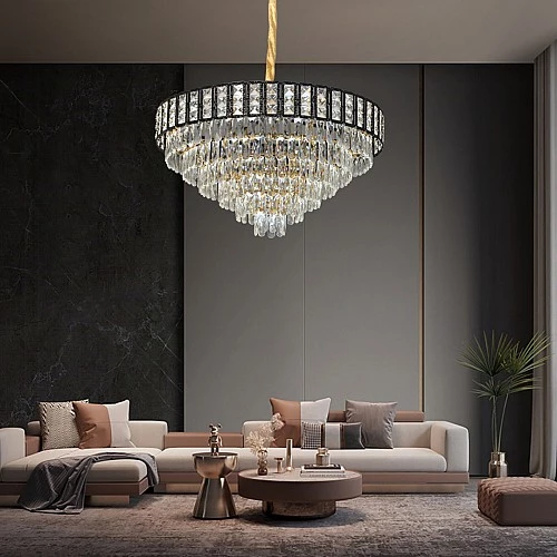  علاقي مودرن اسود E14*15 مقاس 800 ملم 