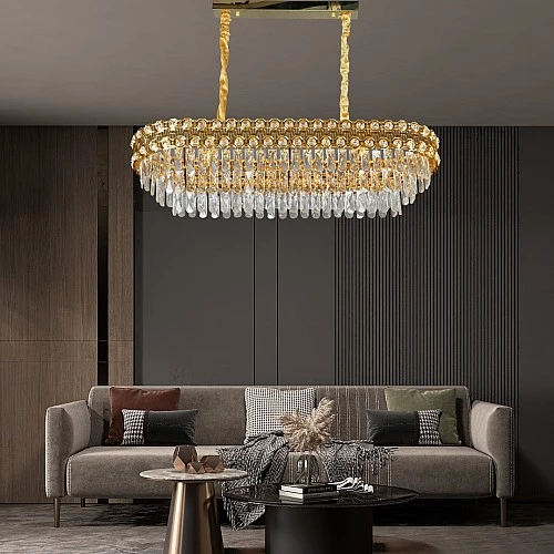  علاقي مودرن ذهبي E14*10 مقاس 800*300 ملم 