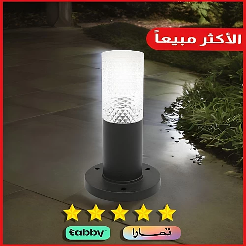  فانوس حديقة 23 سم اسود E27 
