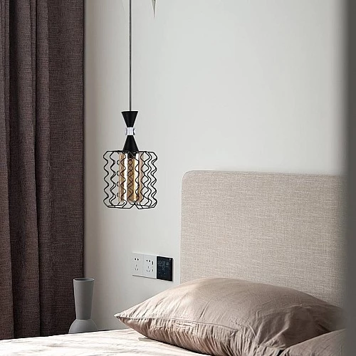  علاقي مودرن اسود E27*1 