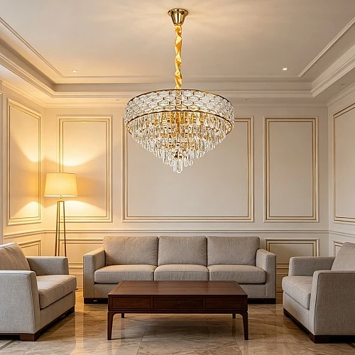  علاقي مودرن ذهبي E14*9 
