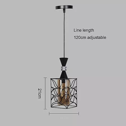  علاقي مودرن اسود E27*1 