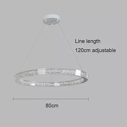  نجف مودرن ابيض لون الانارة 3 اضاءات 115 واط مقاس 800 ملم 