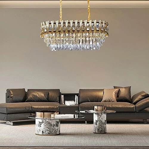  علاقي مودرن ذهبي E14*10 مقاس 800*300 ملم 