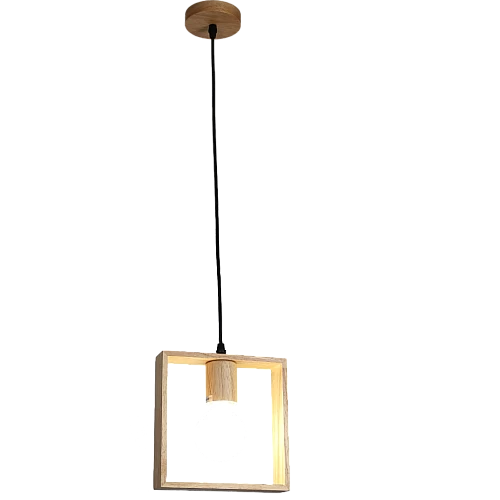  علاقي مفرد خشبي E27*1L 