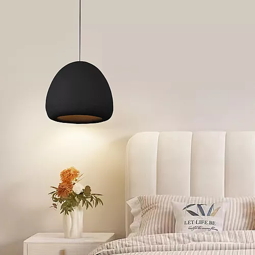  نجف مودرن اسود مترين E27*1 