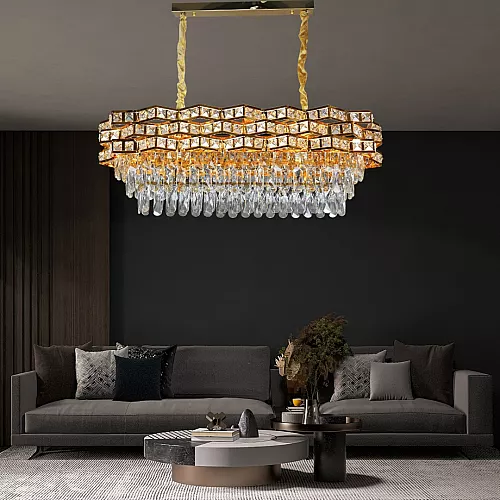  علاقي مودرن ذهبي E14*10 مقاس 800*300 ملم 