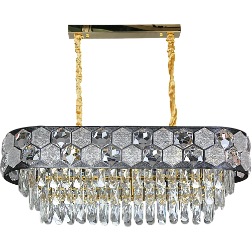  علاقي مودرن ذهبي + اسود 800*300 E14*10 
