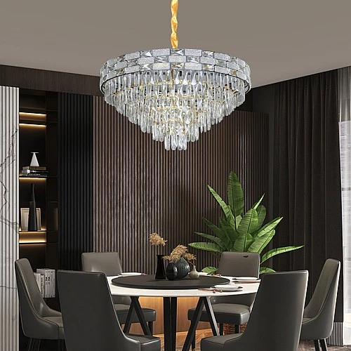  علاقي مودرن اسود+ذهبي E14*15 