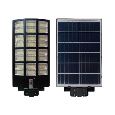   كشاف شارع طاقة شمسية 1200 واط بإضاءة LED بيضاء 