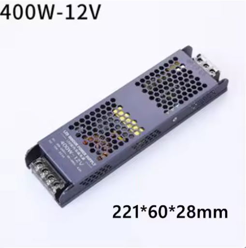  محول ترانس400W-60W بجهد 12-24 فولت 