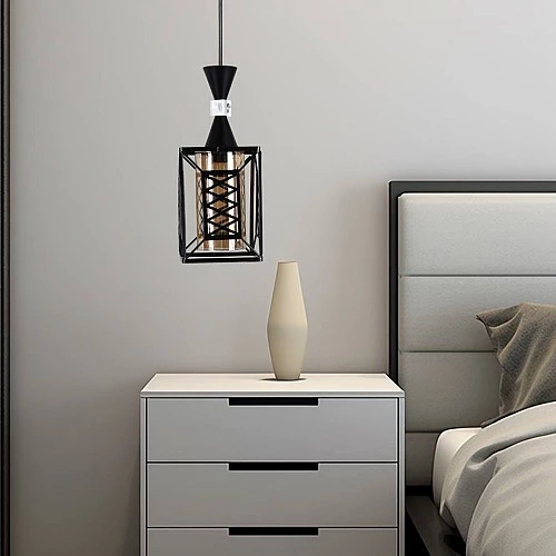  علاقي مودرن اسود E27*1 