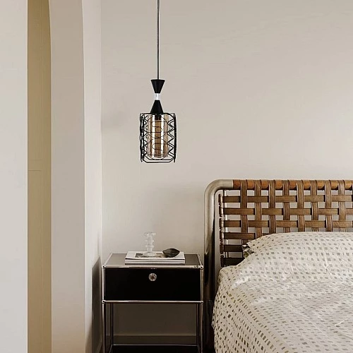 علاقي مودرن اسود E27*1 
