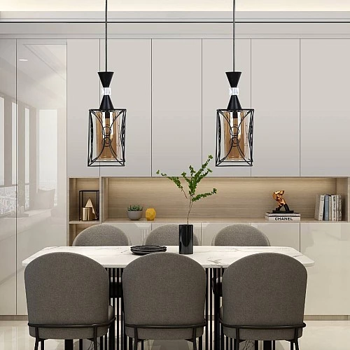  علاقي مودرن اسود E27*1 