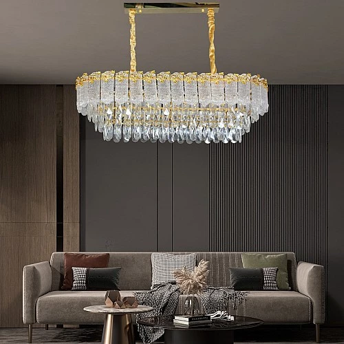  علاقي مودرن ذهبي E14*14 مقاس 1000*350 ملم 