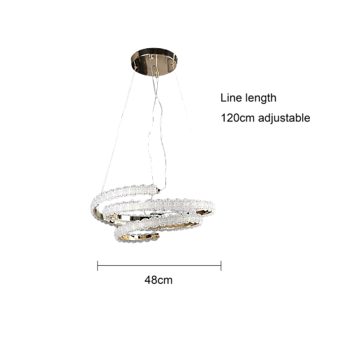  علاقي مودرن ذهبي لون الانارة 3 اضاءات واط 75 