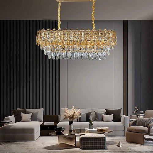  علاقي مودرن ذهبي E14*10 مقاس 800*300 ملم 