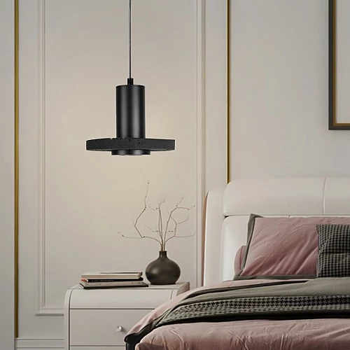  علاقي مودرن اسود E27*1L 